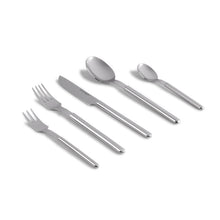 Load image into Gallery viewer, Mono Oval - Stainless Steel Flatware Set in Gift Box, 5pc