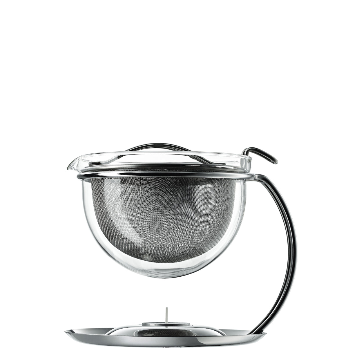 Teapot warmer CUBO 30 cm, black, Philippi 