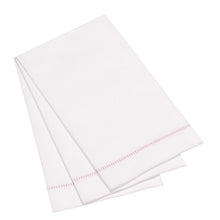 Load image into Gallery viewer, Hemstitch Napkins - Dusty Rose, 25pcs
