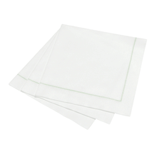 Load image into Gallery viewer, Hemstitch Napkins - Misty Green, 25pcs
