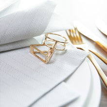 Load image into Gallery viewer, Herringbone Dinner Napkins