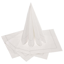 Load image into Gallery viewer, Hemstitch Napkins - Silver Grey