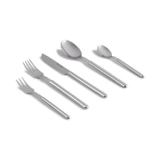 Load image into Gallery viewer, Mono Oval - Stainless Steel Flatware Set in Gift Box, 5pc
