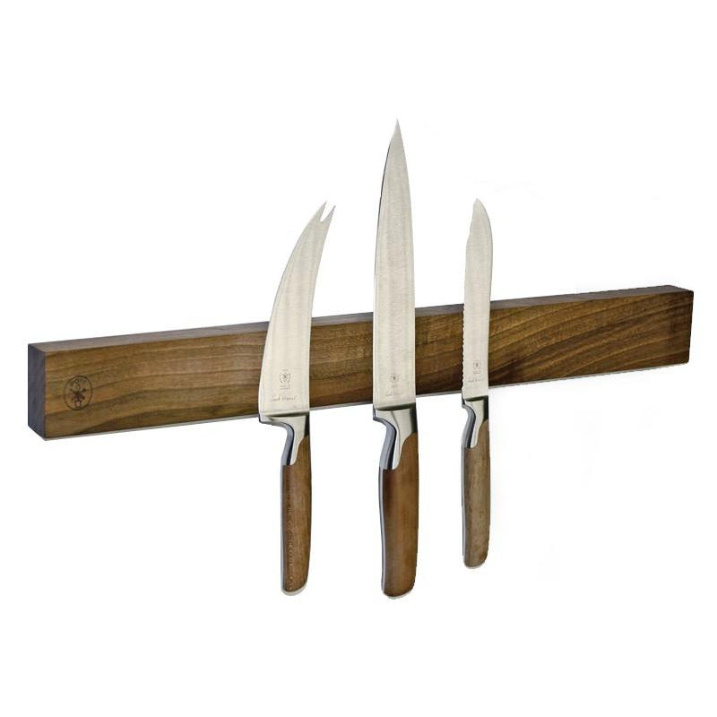 Sarah Wiener Magnetic Knife Board in Walnut Wood
