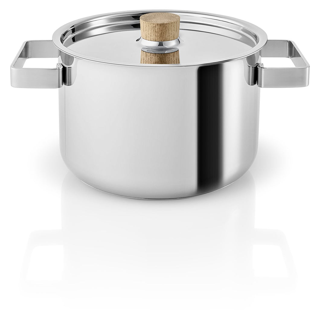 Nordic Kitchen Stainless Steel Pots, 3.0/4.0/6.0 Liter