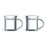 Filio Tea Beaker Set with Saucers