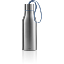 Load image into Gallery viewer, Brushed Steel Insulated Thermal Flask Travel Mug, 0.5L
