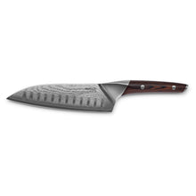Load image into Gallery viewer, Nordic Kitchen Damascus Santoku Knife, 18cm
