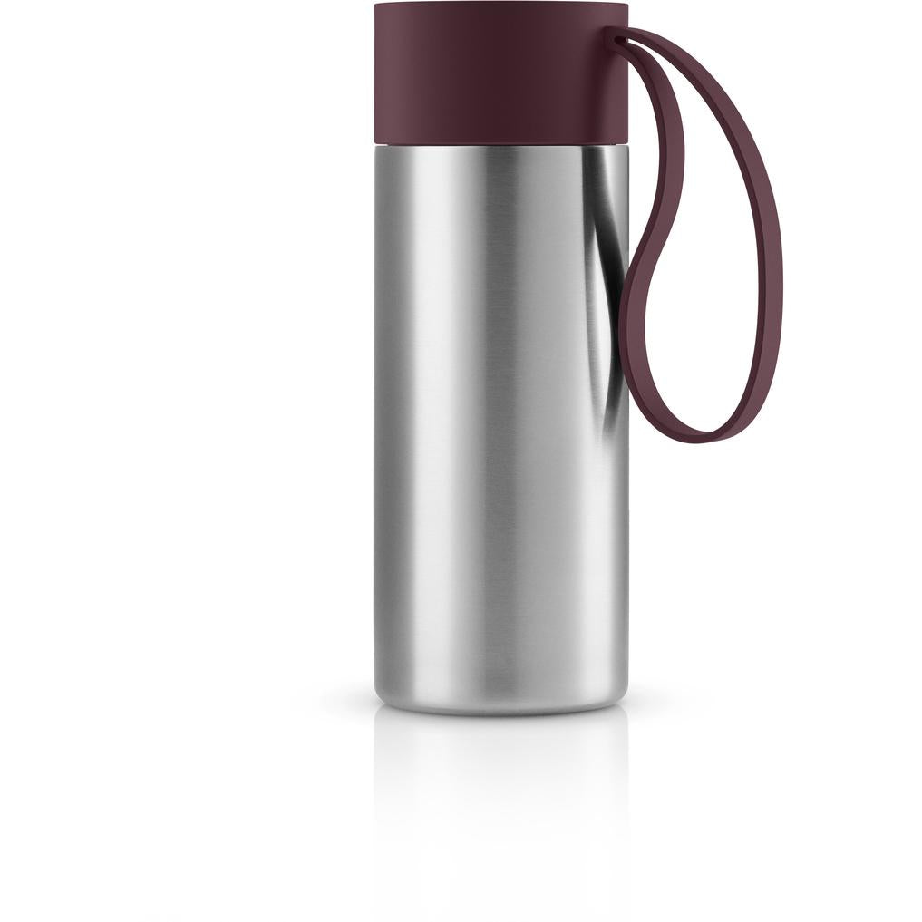 To Go Cup - Insulated Travel Mug, 0.5L Dark Burgundy