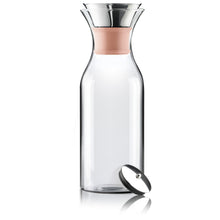Load image into Gallery viewer, Fridge Carafe with Colored Silicone Insert, 1.0L
