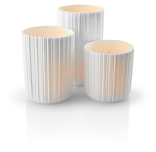Load image into Gallery viewer, Porcelain Tealight Holders with LED
