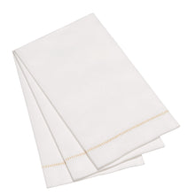 Load image into Gallery viewer, Hemstitch Napkins - Taupe, 25pcs
