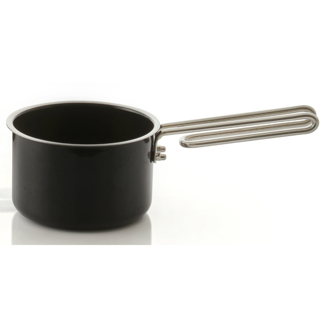 Enamel on Stainless Steel Milk Pot, 14cm