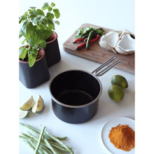 Load image into Gallery viewer, Enamel on Stainless Steel Saucepan
