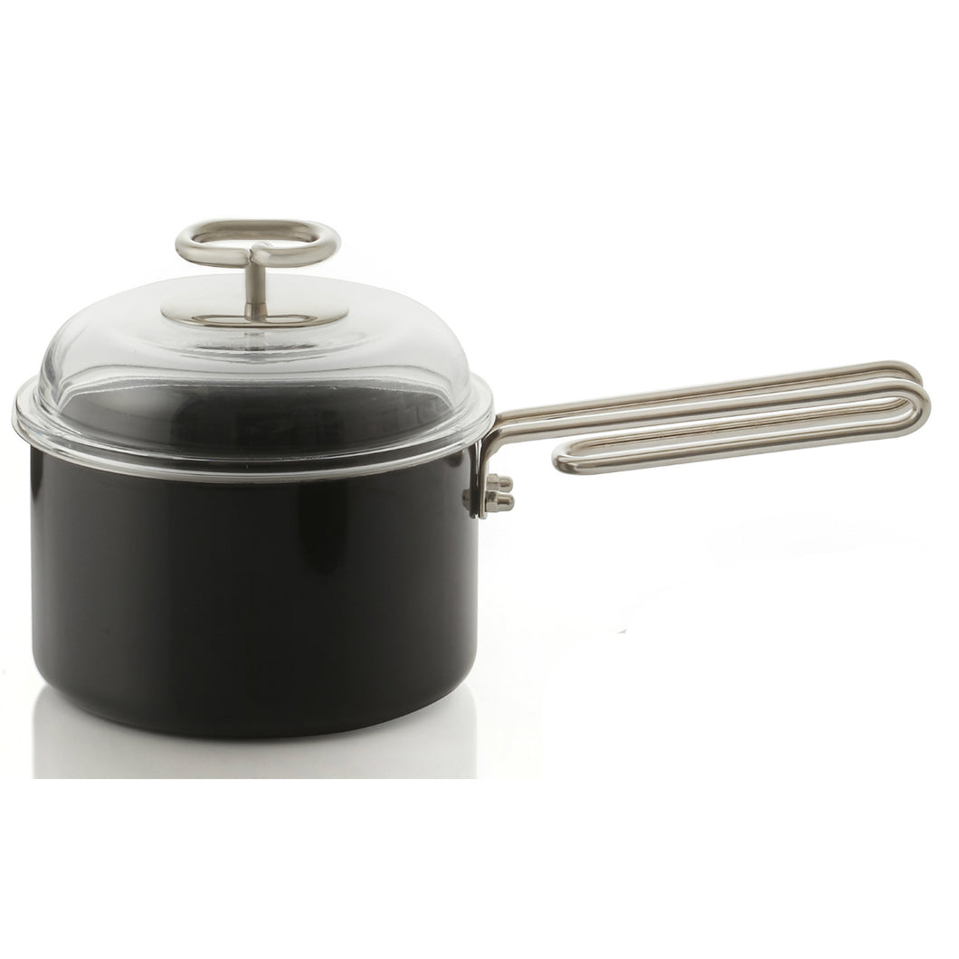 Enamel on Stainless Steel Saucepan