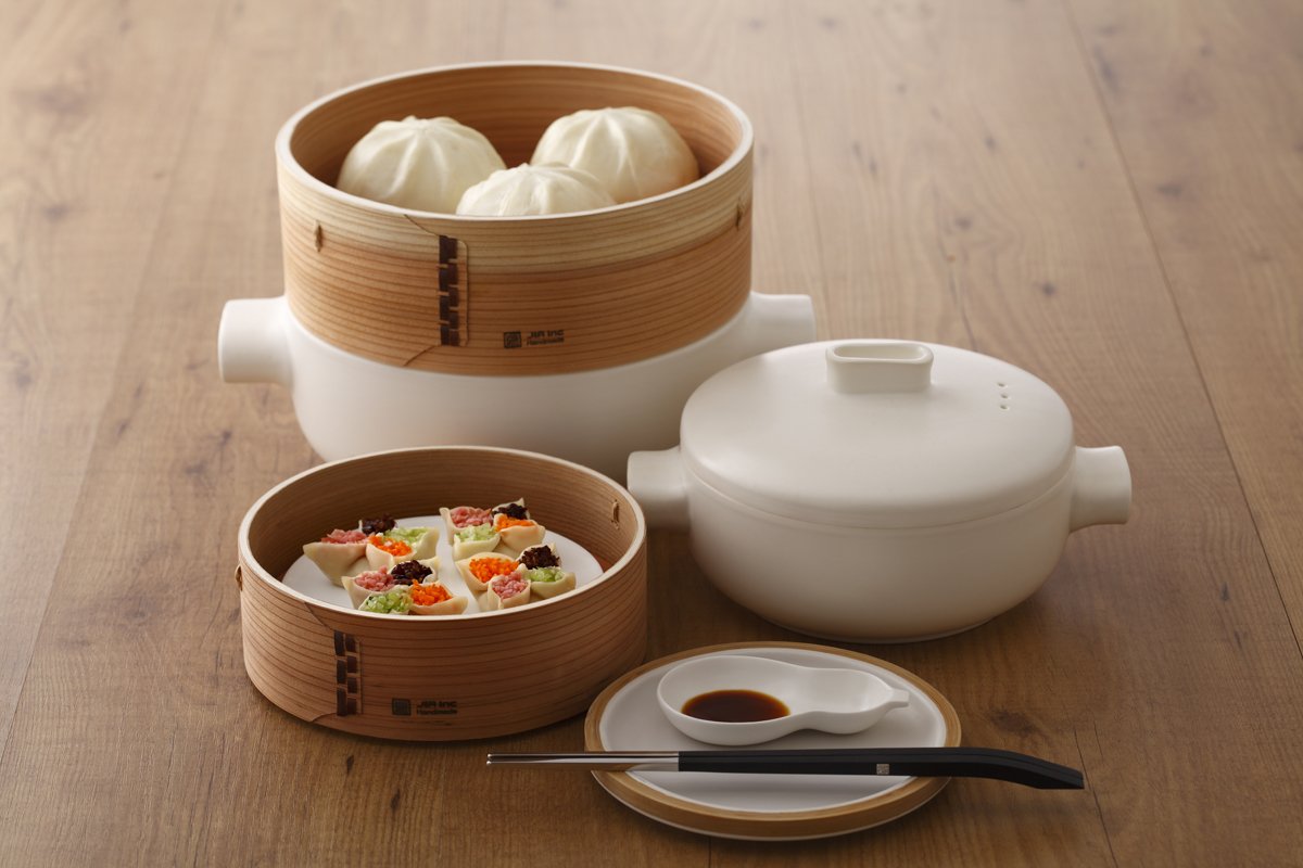 JIA inc 蒸鍋蒸籠組　STEAMER SET 28cm Buy JIA Inc. Steamer Set | Counterpoint Design Resources