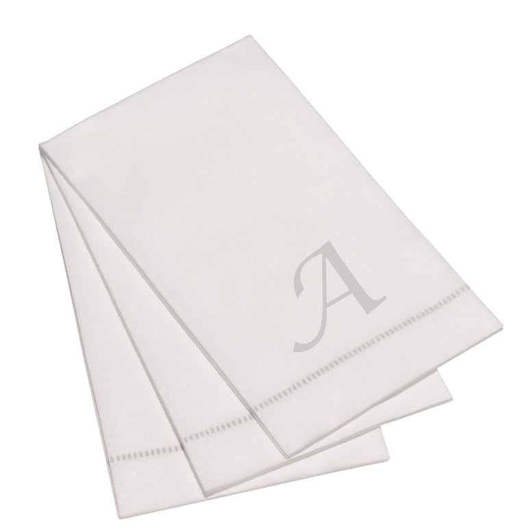 Monogrammed bathroom napkins online