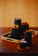 Load image into Gallery viewer, Purple Clay Sugar Container
