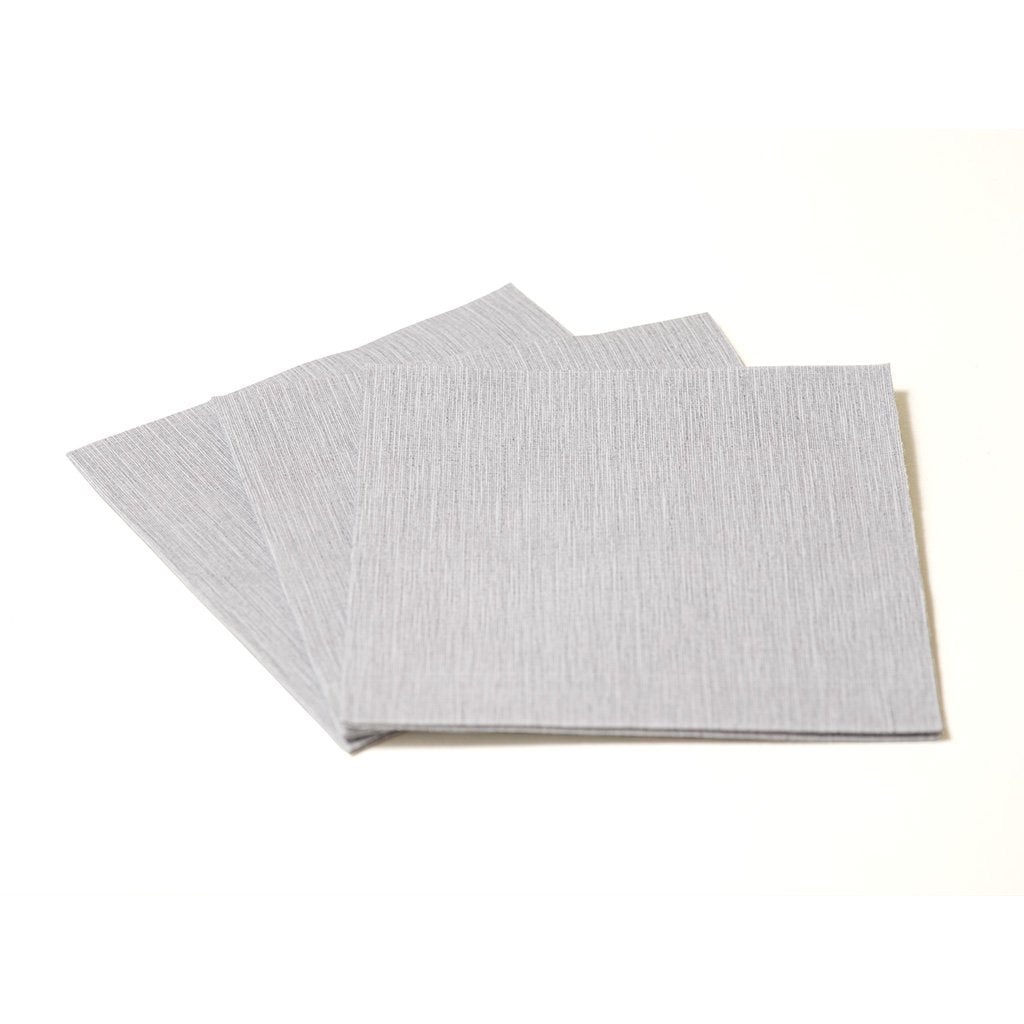 Deluxe Napkins - Silver Grey 25ct